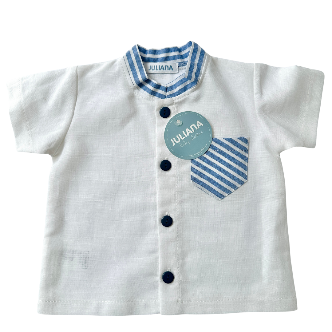 Conjunto Cap blanca