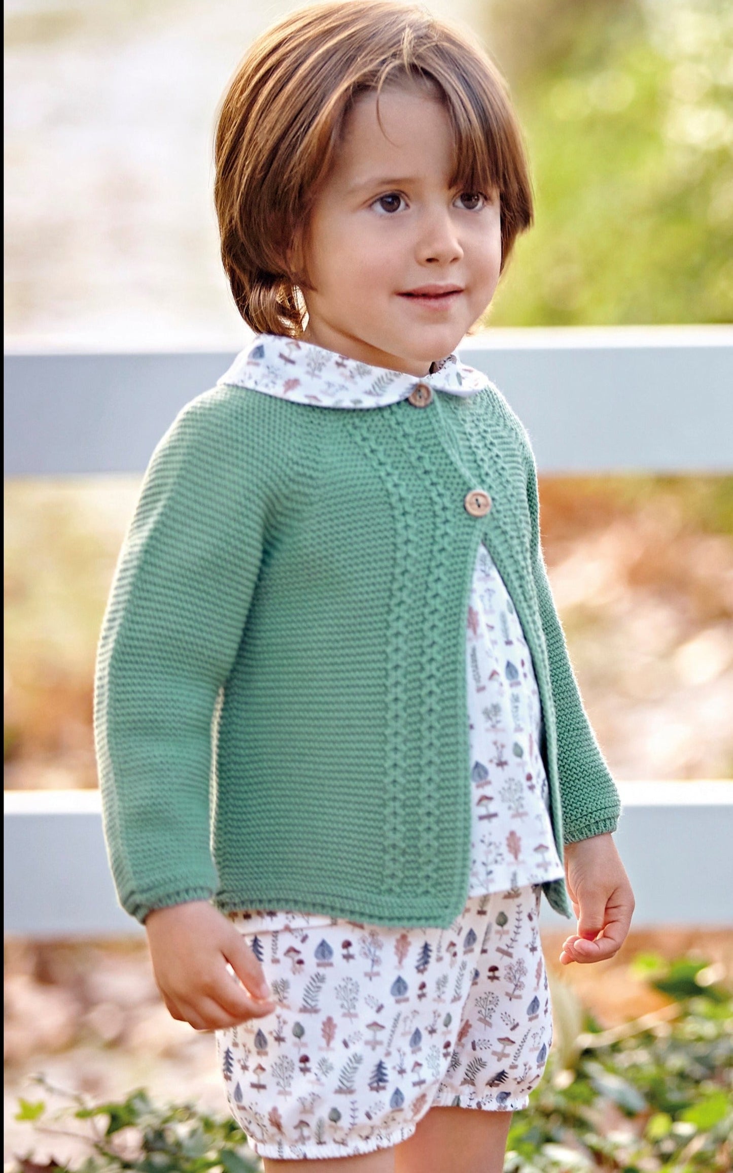 Conjunto Chaqueta Niño - Bosque Encantado / 3 Piezas