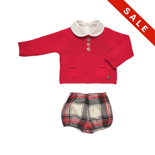 Conjunto Chaqueta Niño Bolsillos / 3 Piezas