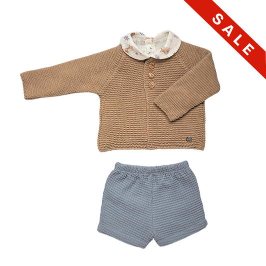 Conjunto Chaqueta Niño - Zorritos / 3 Piezas