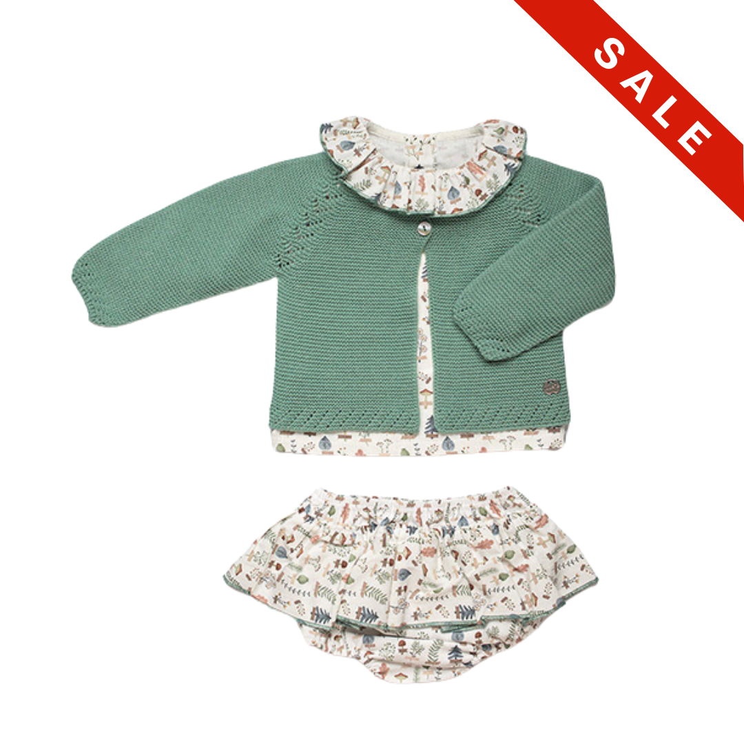 Conjunto Chaqueta Bosque Encantado / 3 Piezas