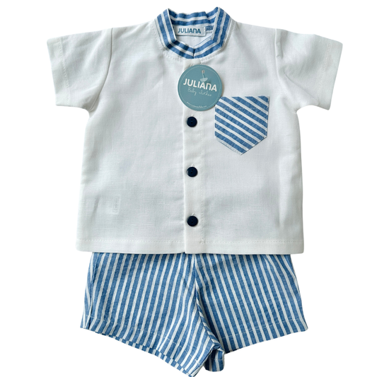 Conjunto Cap blanca